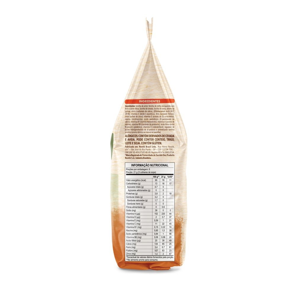 Cereal Infantil Mucilon 5 Cereais +6 meses Sem Adição de Açúcares 180g — imagem 4 | Farmácia Resyla