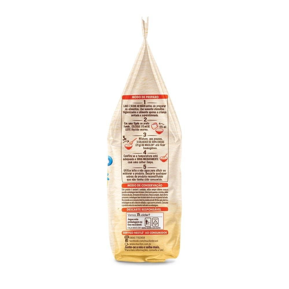 Cereal Infantil Mucilon Arroz e Aveia +6 meses 180g — imagem 3 | Farmácia Resyla