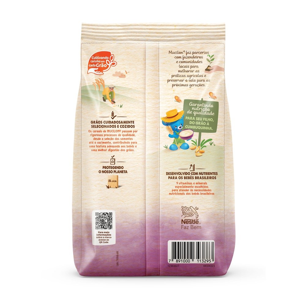Cereal Infantil Mucilon Aveia Integral e Ameixa +6 meses 180g — imagem 3 | Farmácia Resyla