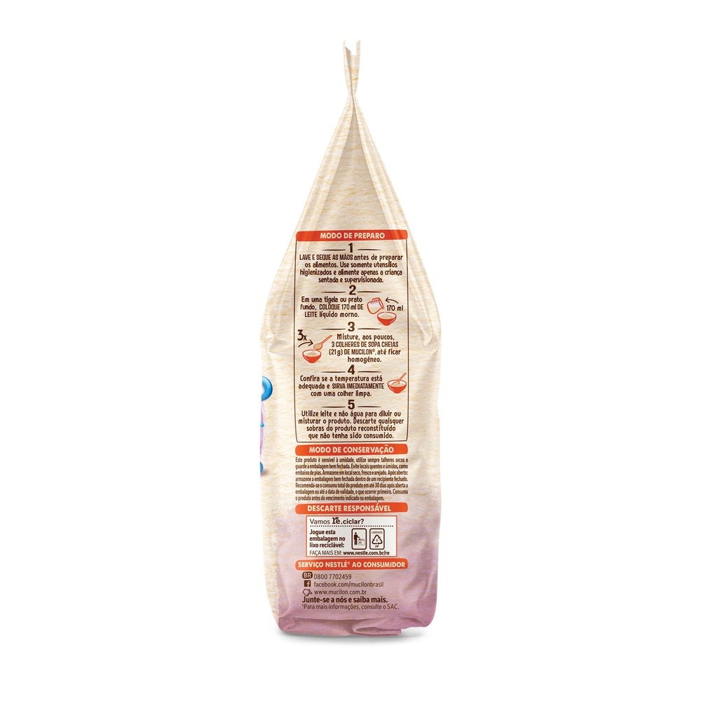 Cereal Infantil Mucilon Aveia Integral e Ameixa +6 meses 180g — imagem 4 | Farmácia Resyla