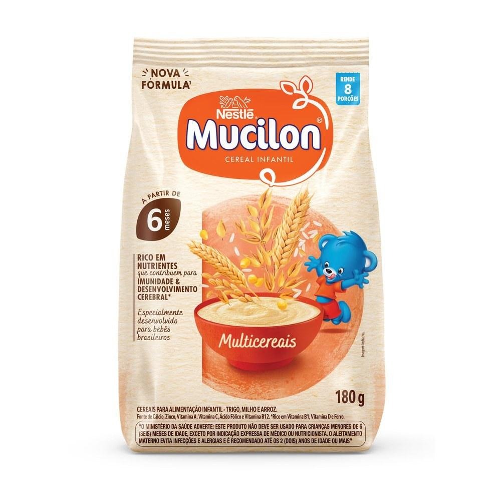 Cereal Infantil Mucilon Multicereais +6 meses 180g — Mucilon | Farmácia Resyla