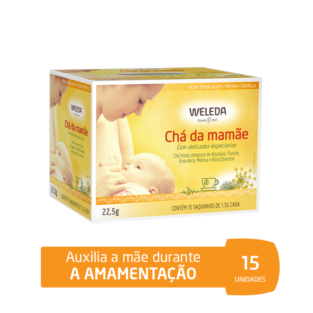 Chá Weleda Misto para Mamãe 15 Sachês — Weleda | Farmácia Resyla