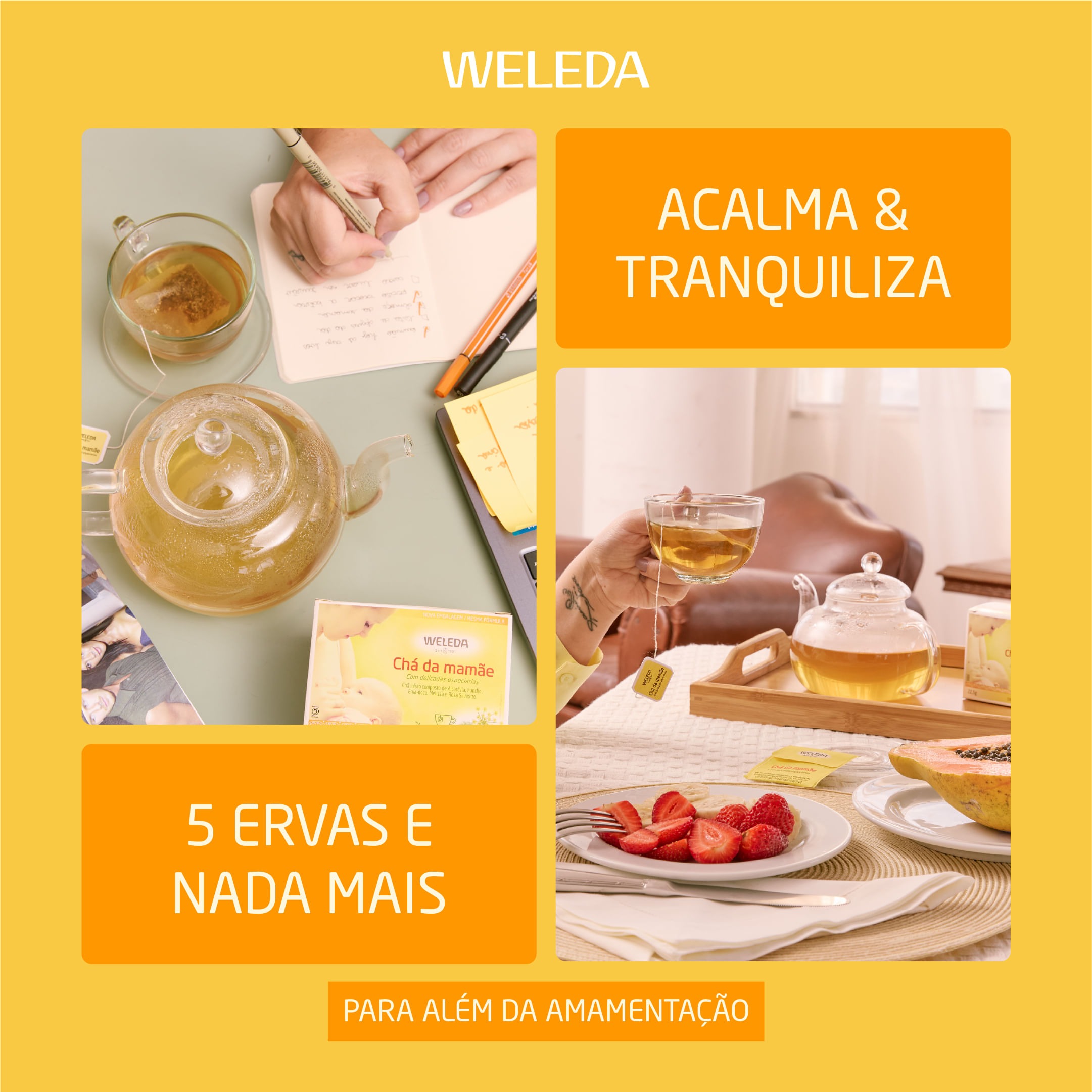 Chá Weleda Misto para Mamãe 15 Sachês — imagem 3 | Farmácia Resyla