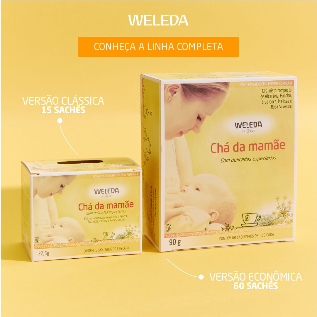 Chá Weleda Misto para Mamãe 15 Sachês — imagem 4 | Farmácia Resyla