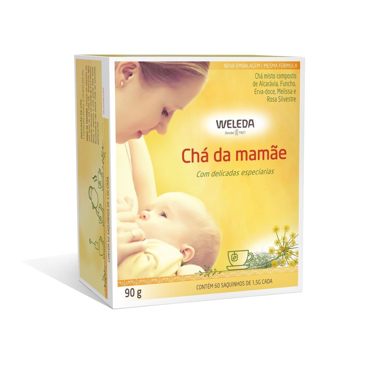Chá Weleda Misto para Mamãe 60 Sachês — Weleda | Farmácia Resyla