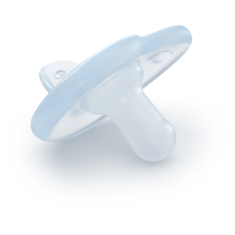 Chupeta Philips Avent Soothie Heart de 0 a 3 meses Flexível Silicone Azul 2 Unidades — imagem 4 | Farmácia Resyla