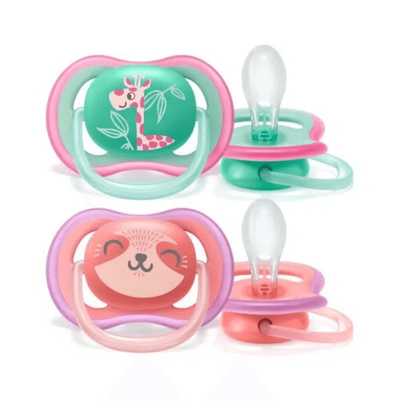 Chupeta Philips Avent Ultra Air +18 meses Silicone Rosa 2 Unidades — Philips Avent | Farmácia Resyla