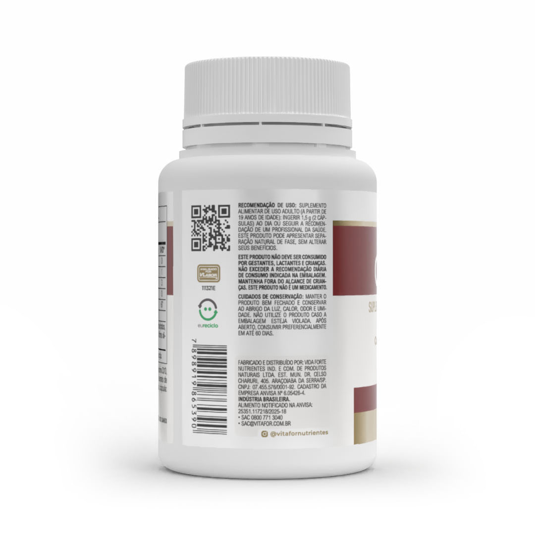 Coenzima Q10 200mg 60 Cápsulas — imagem 3 | Farmácia Resyla