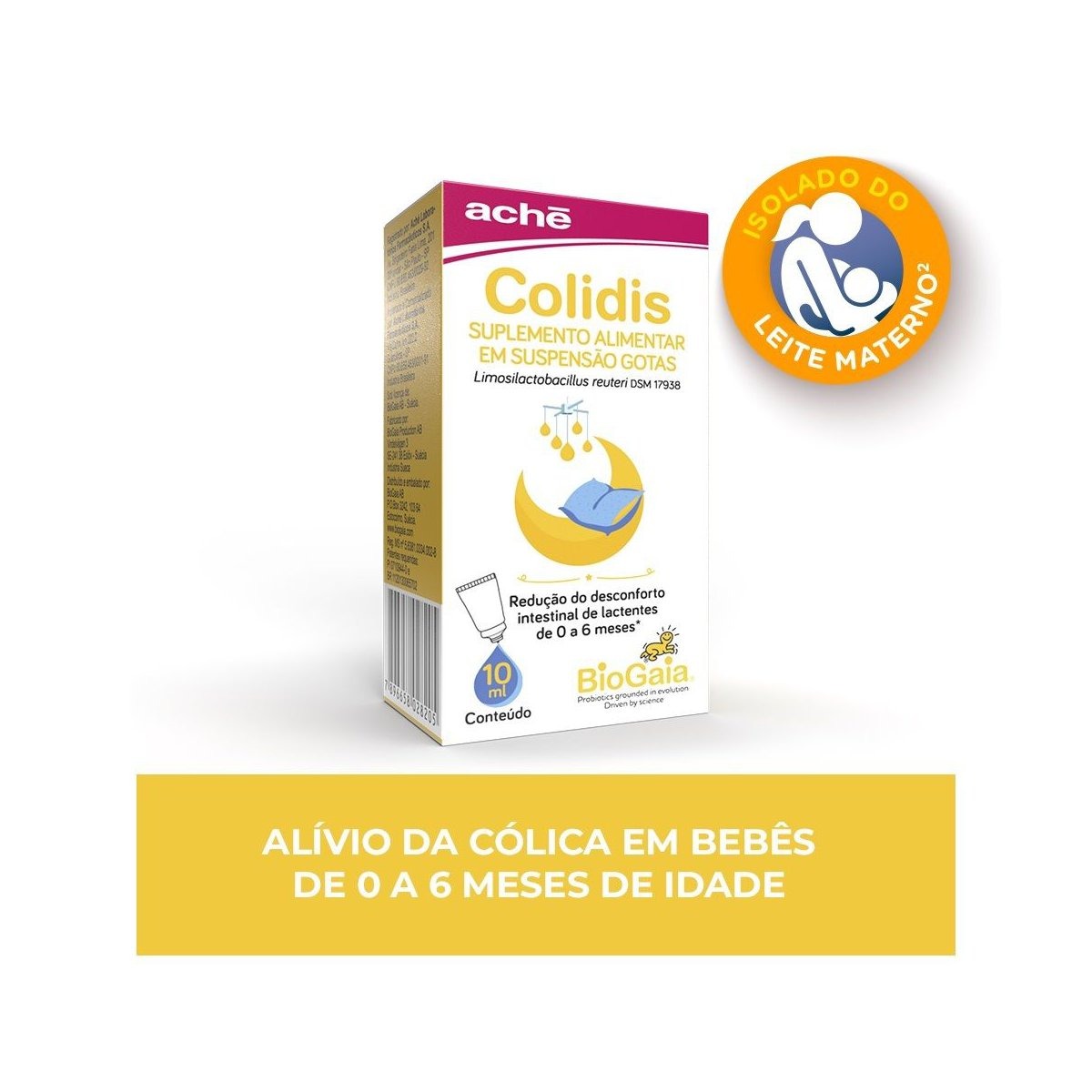 Colidis Probiótico Infantil Gotas 10ml — imagem 2 | Farmácia Resyla