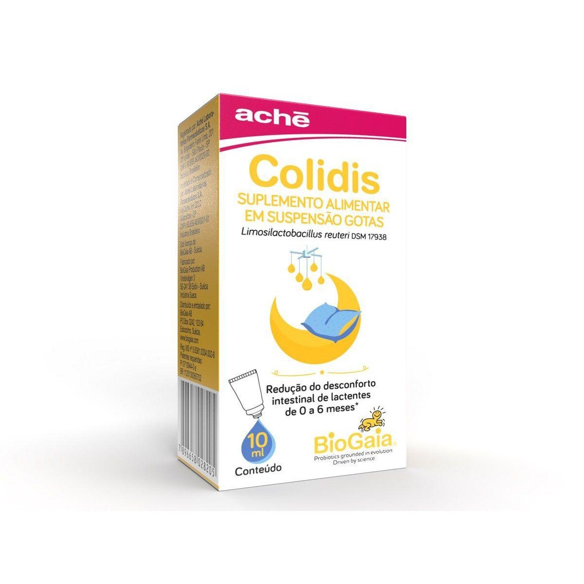 Colidis Probiótico Infantil Gotas 10ml — imagem 3 | Farmácia Resyla