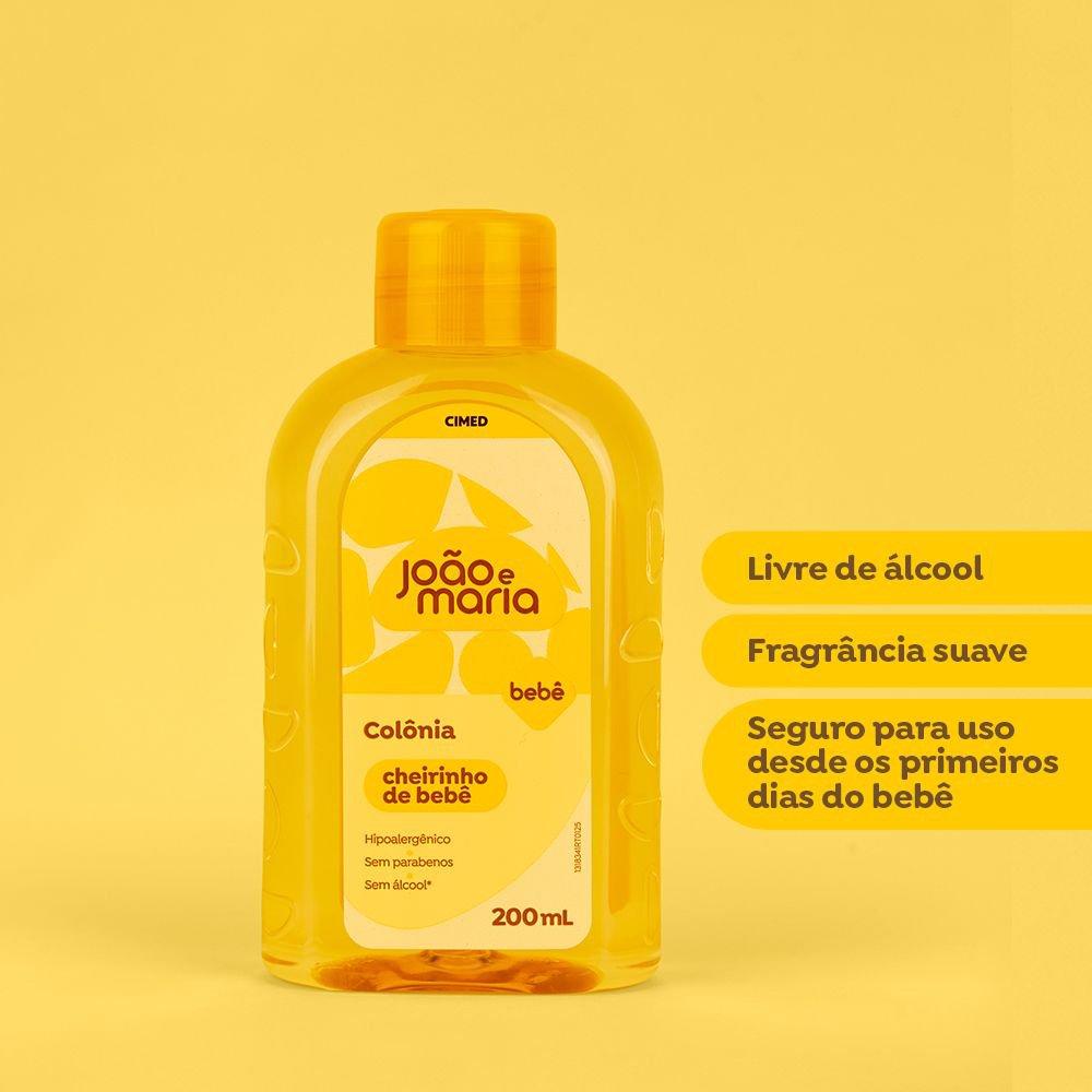 Colônia Cheirinho De Bebê João E Maria 200ml — imagem 4 | Farmácia Resyla