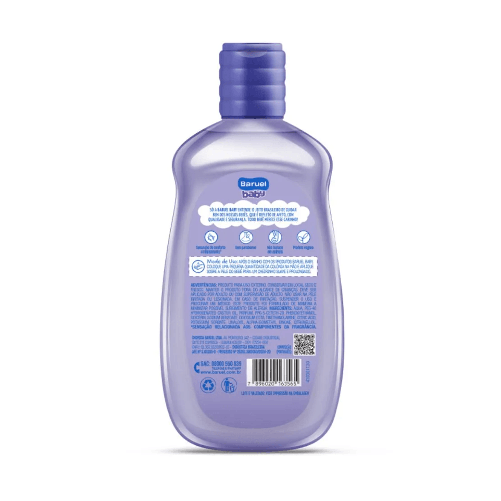 Colônia Infantil Baruel Baby Sono Tranquilo 120ml — imagem 3 | Farmácia Resyla