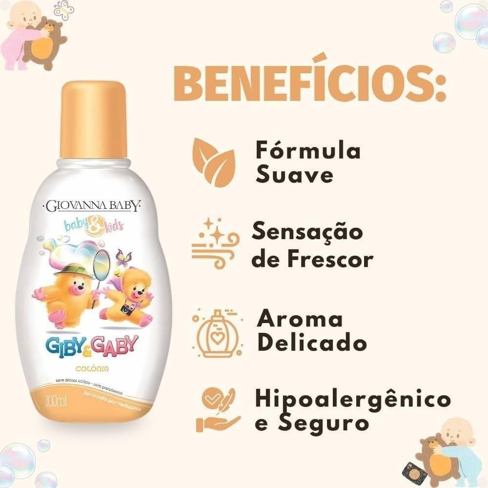Colônia Infantil Giovanna Baby Giby 0 a 5 Anos 100ml — imagem 2 | Farmácia Resyla