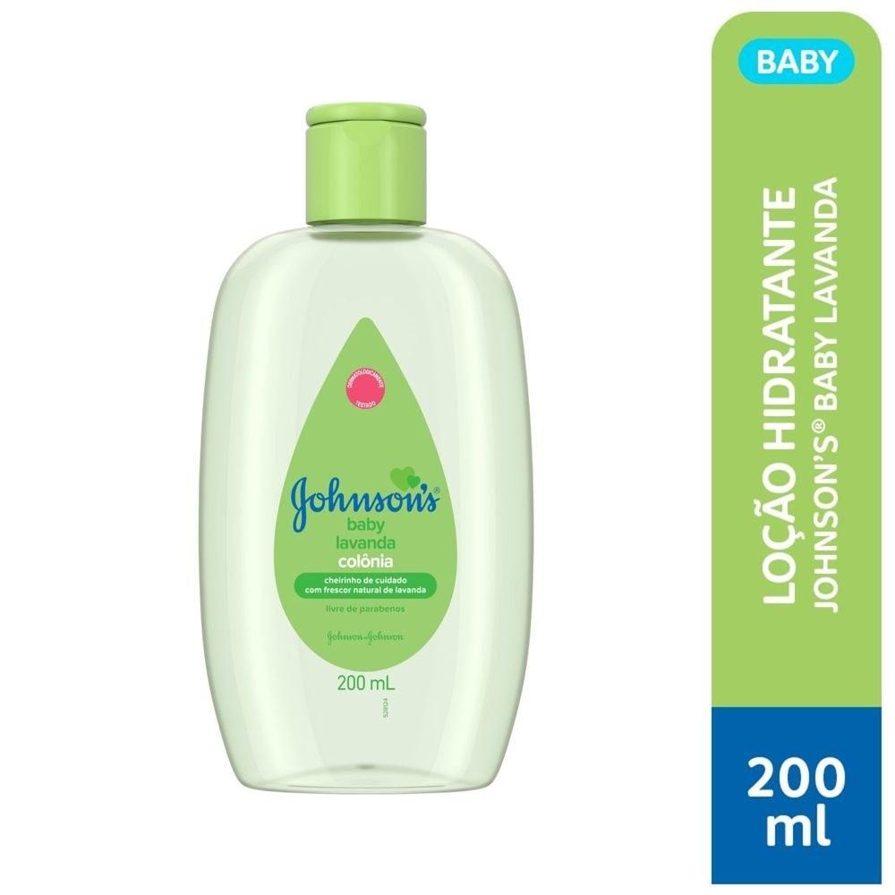 Colônia Johnson’s Baby Lavanda 200ml — Johnsons Baby | Farmácia Resyla