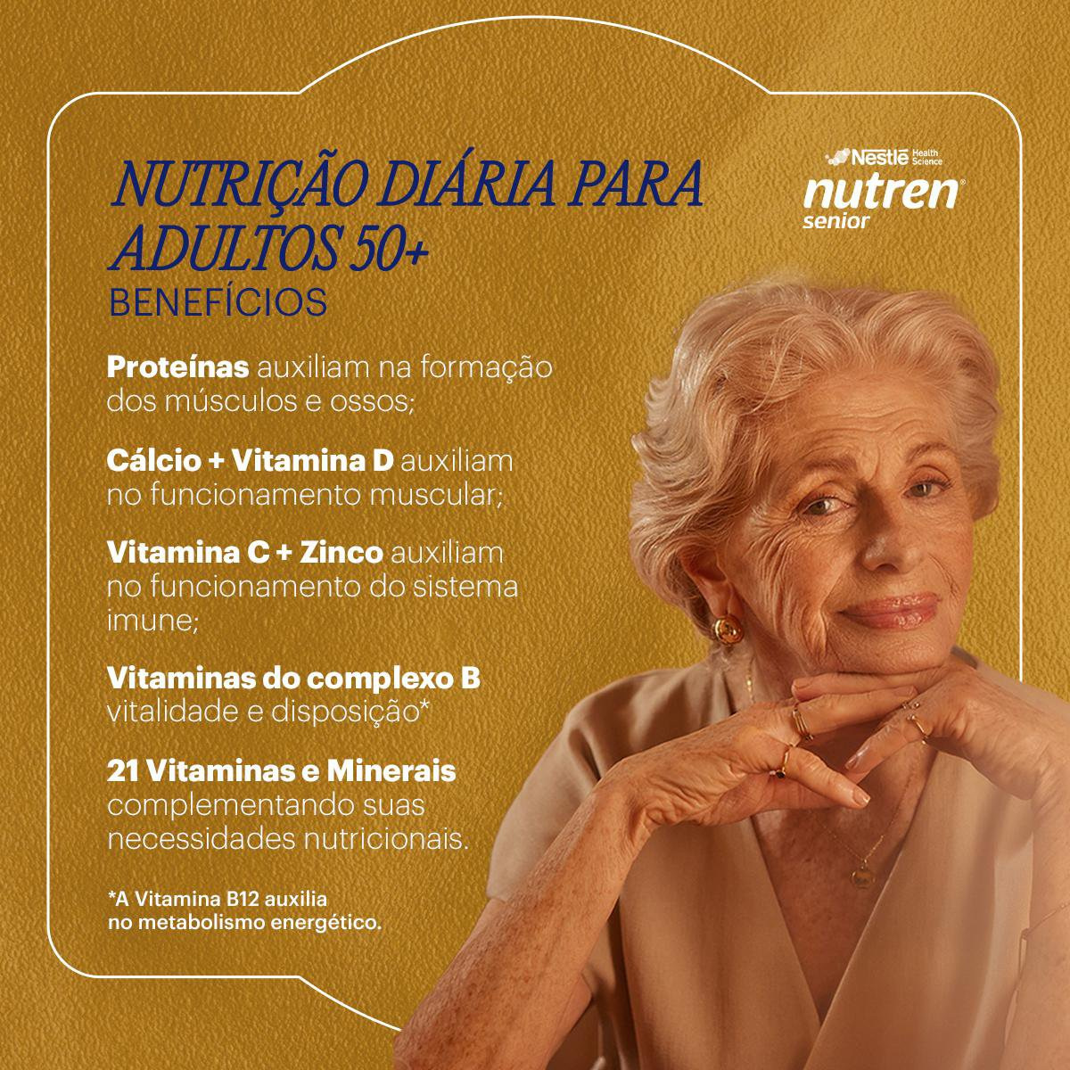 Complemento Alimentar Nutren Senior Sem Sabor Zero Lactose 740g — imagem 3 | Farmácia Resyla