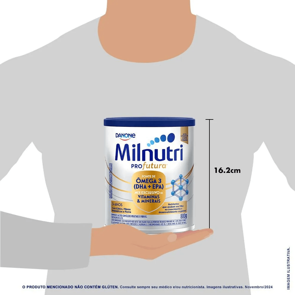 Composto Lácteo Infantil Milnutri Premium 1 a 5 anos 800g — imagem 4 | Farmácia Resyla