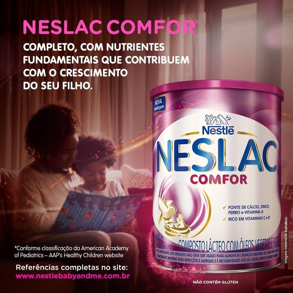 Composto Lácteo Infantil Neslac Comfor de 3 a 5 anos 800g — imagem 2 | Farmácia Resyla
