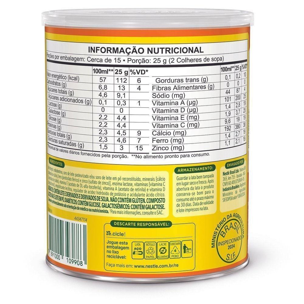 Composto lacteo Ninho Forti+ zero Lactose 380g — imagem 3 | Farmácia Resyla