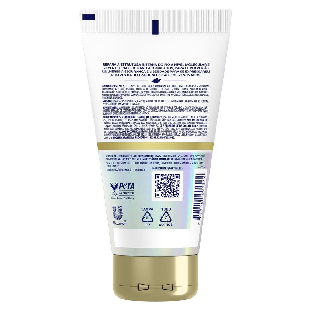 Condicionador Dove Bond Repair + Peptídeo 150ml — imagem 3 | Farmácia Resyla