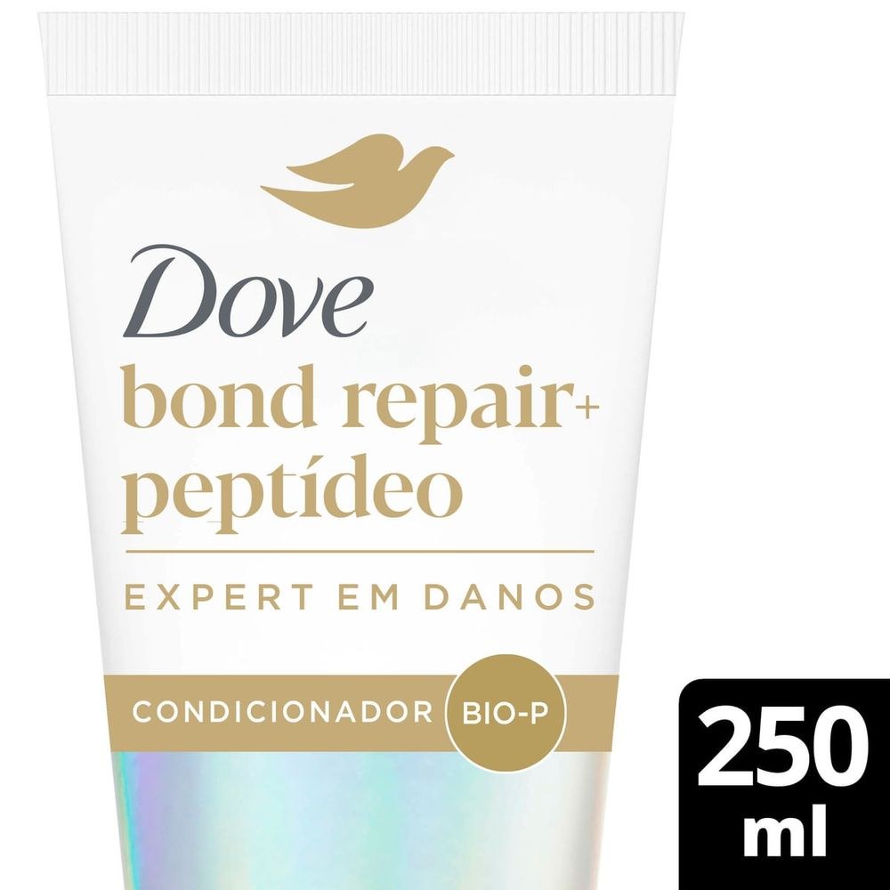 Condicionador Dove Bond Repair + Peptídeo 250ml — Dove | Farmácia Resyla