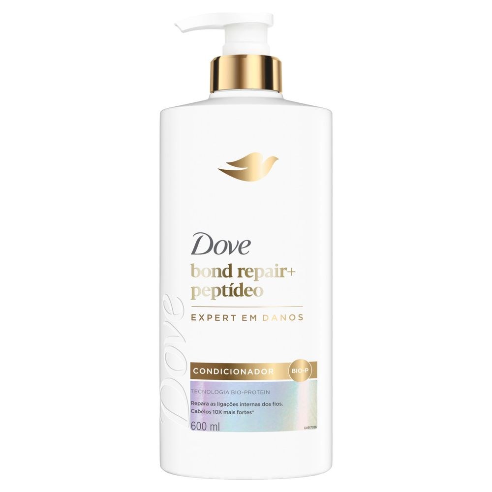 Condicionador Dove Bond Repair + Peptídeo 600ml — Dove | Farmácia Resyla