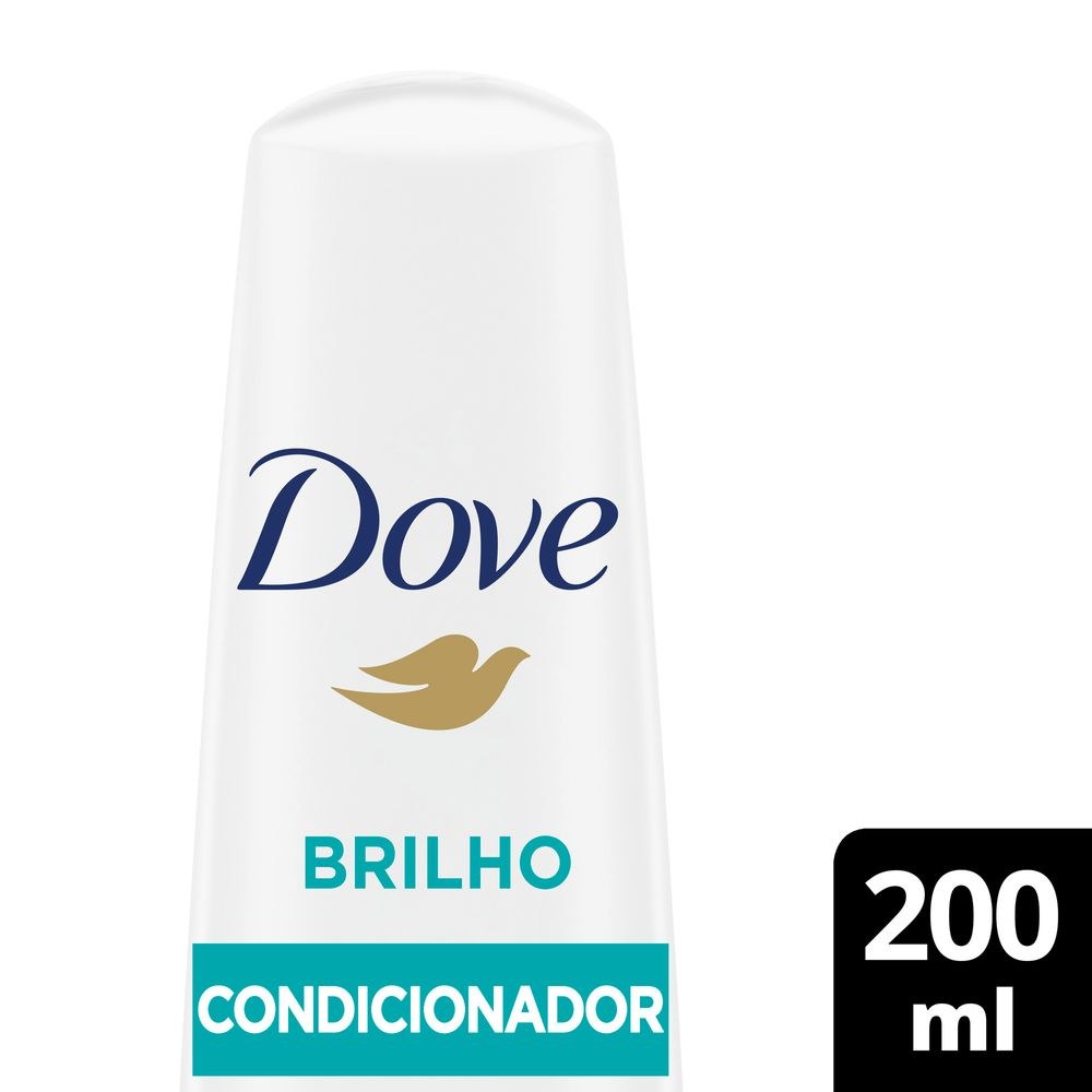 Condicionador Dove Brilho + Óleo Micelar 200ml — Dove | Farmácia Resyla