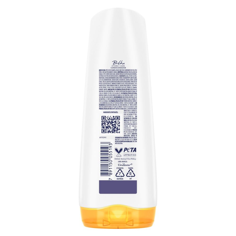 Condicionador Dove Brilho + Óleo Micelar 200ml — imagem 3 | Farmácia Resyla