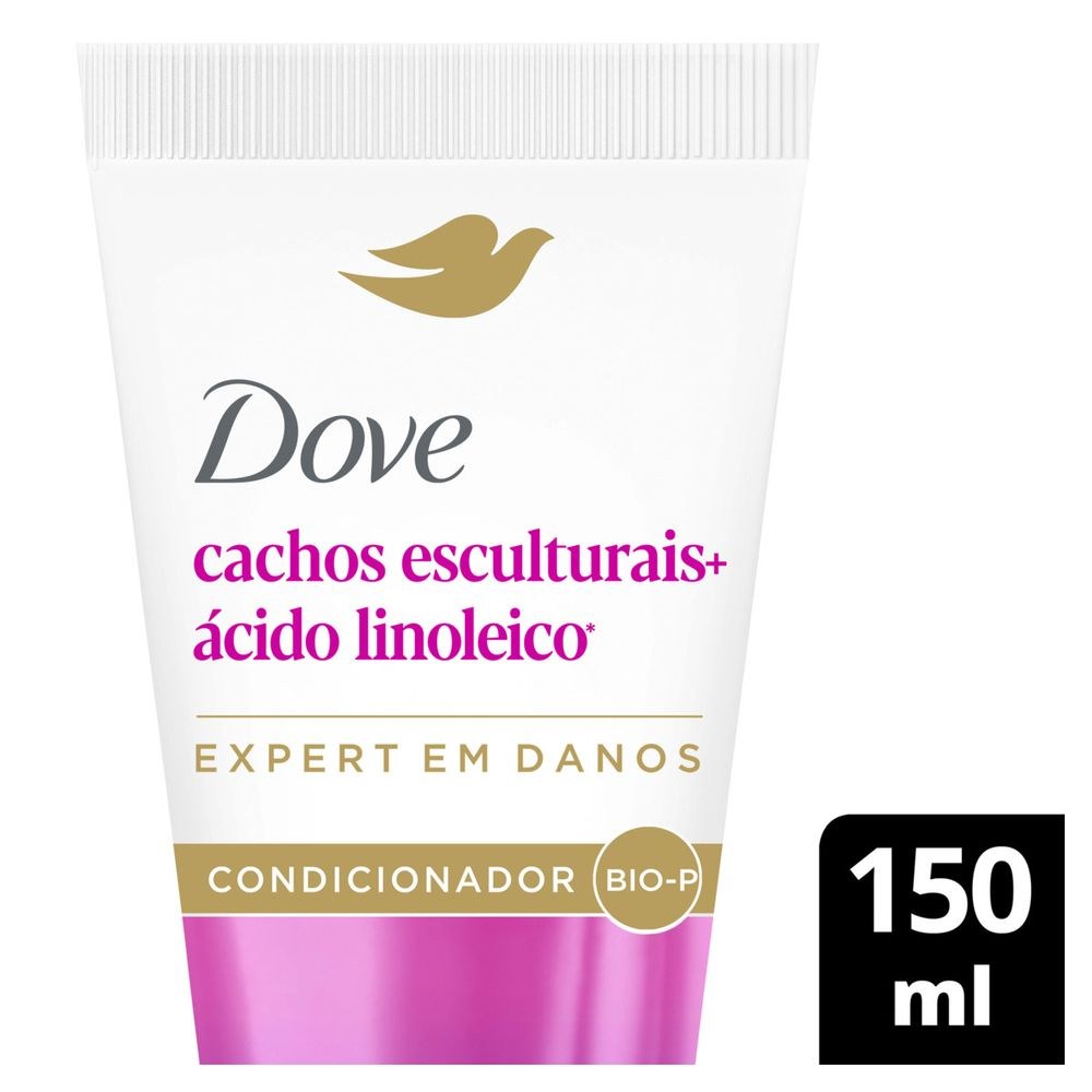 Condicionador Dove Cachos Esculturais + Ácido Linoleico 150ml — Dove | Farmácia Resyla