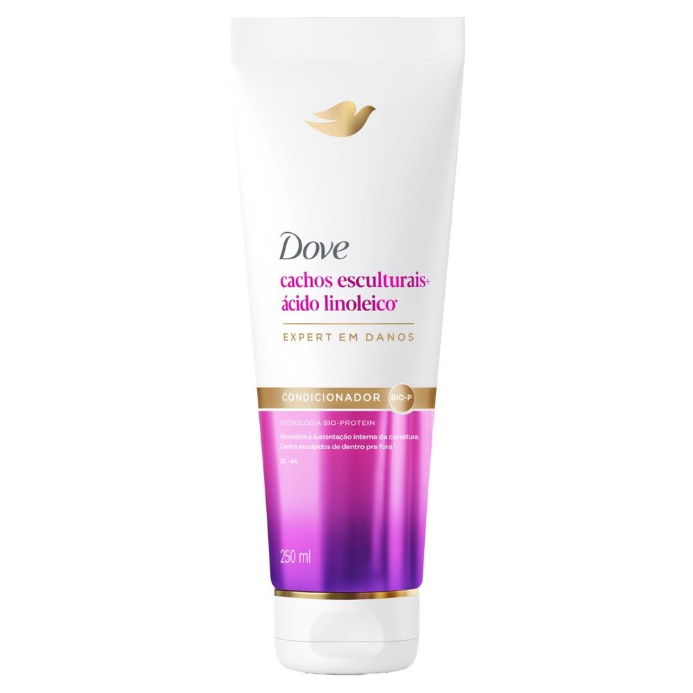 Condicionador Dove Cachos Esculturais + Ácido Linoleico 250ml — imagem 2 | Farmácia Resyla