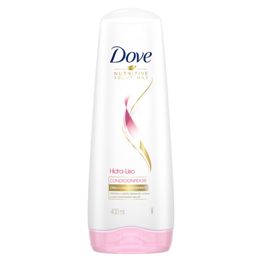 Condicionador Dove Hidra-Liso Hialurônico 400ml — imagem 3 | Farmácia Resyla