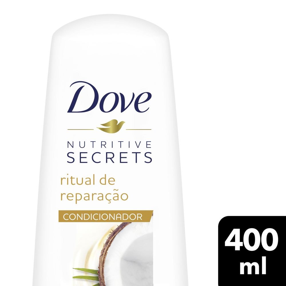 Condicionador Dove Nutritive Secrets Ritual de Reparação 400ml — Dove | Farmácia Resyla