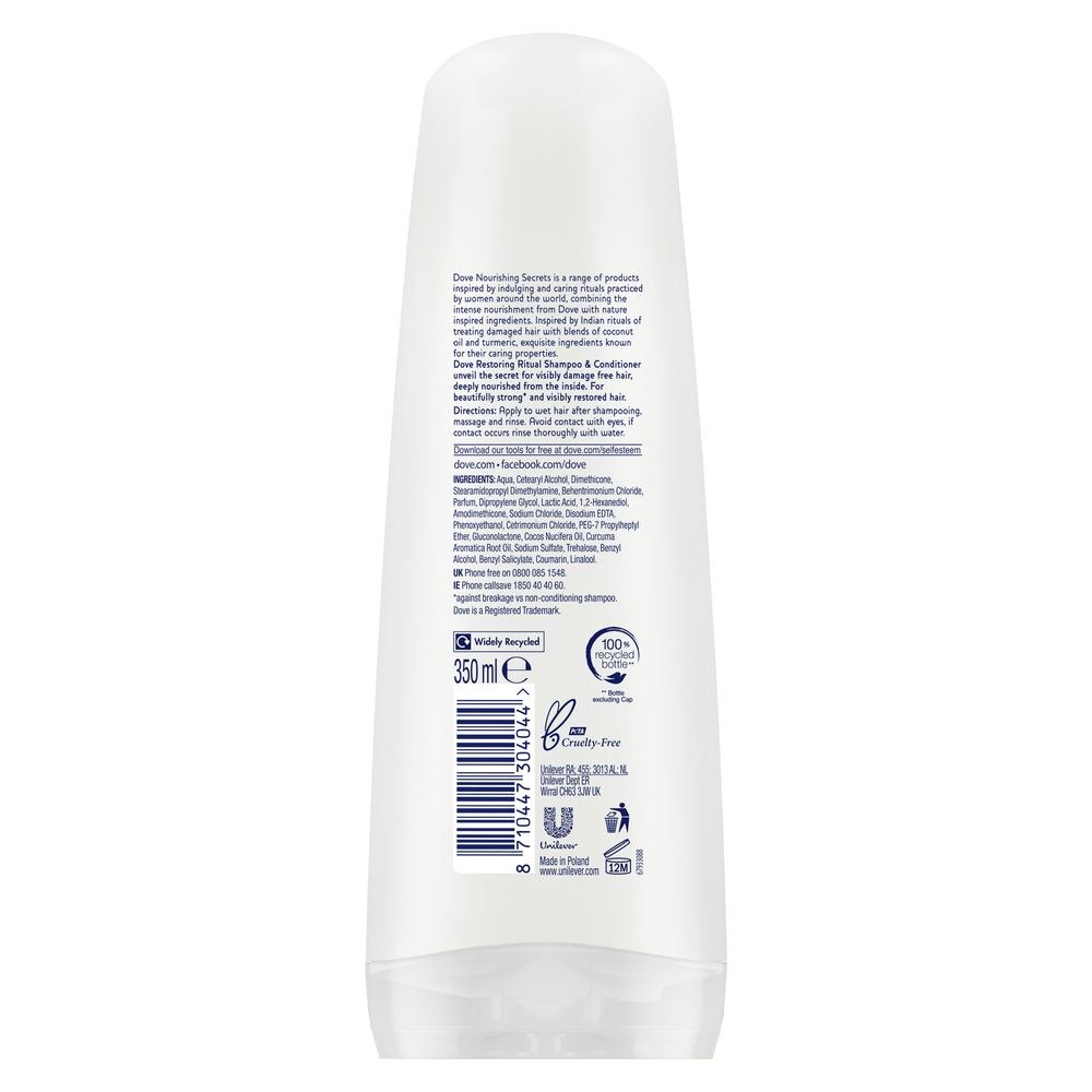 Condicionador Dove Nutritive Secrets Ritual de Reparação 400ml — imagem 3 | Farmácia Resyla