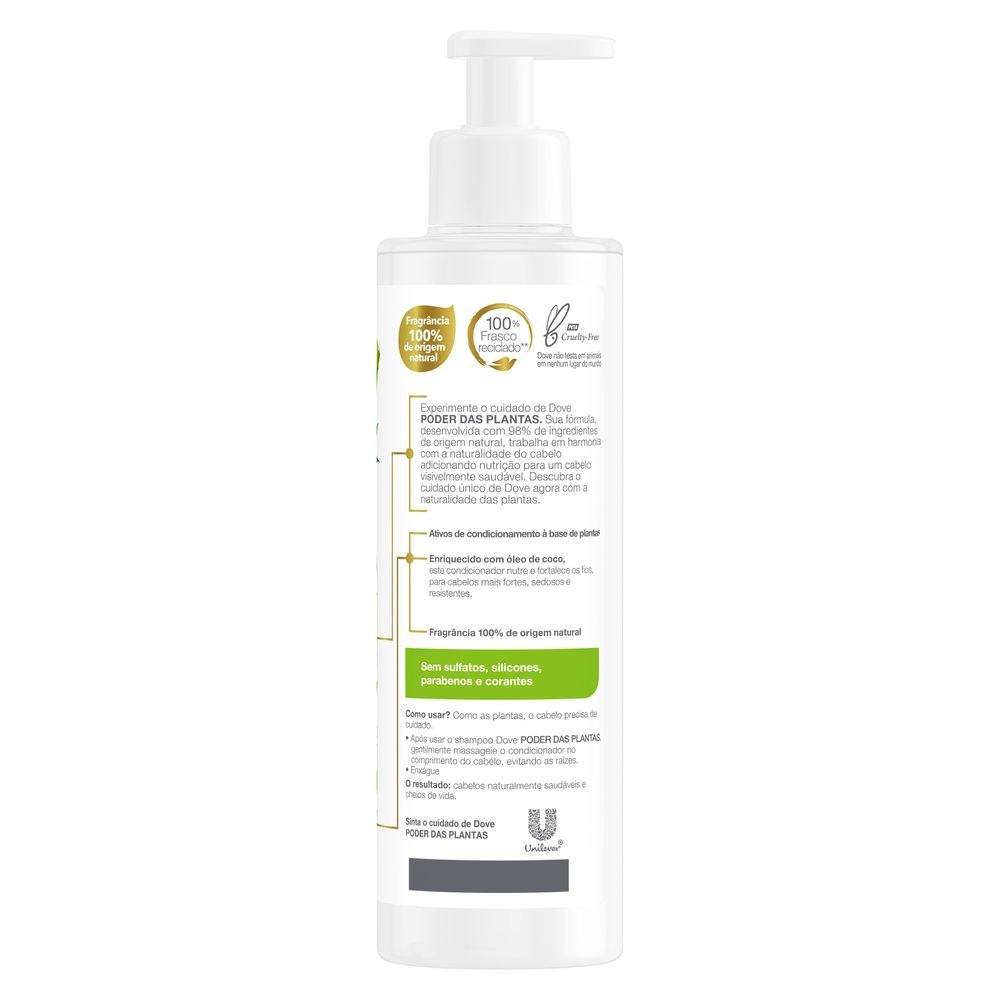 Condicionador Dove Poder Das Plantas Força+bambu 300ml — imagem 3 | Farmácia Resyla