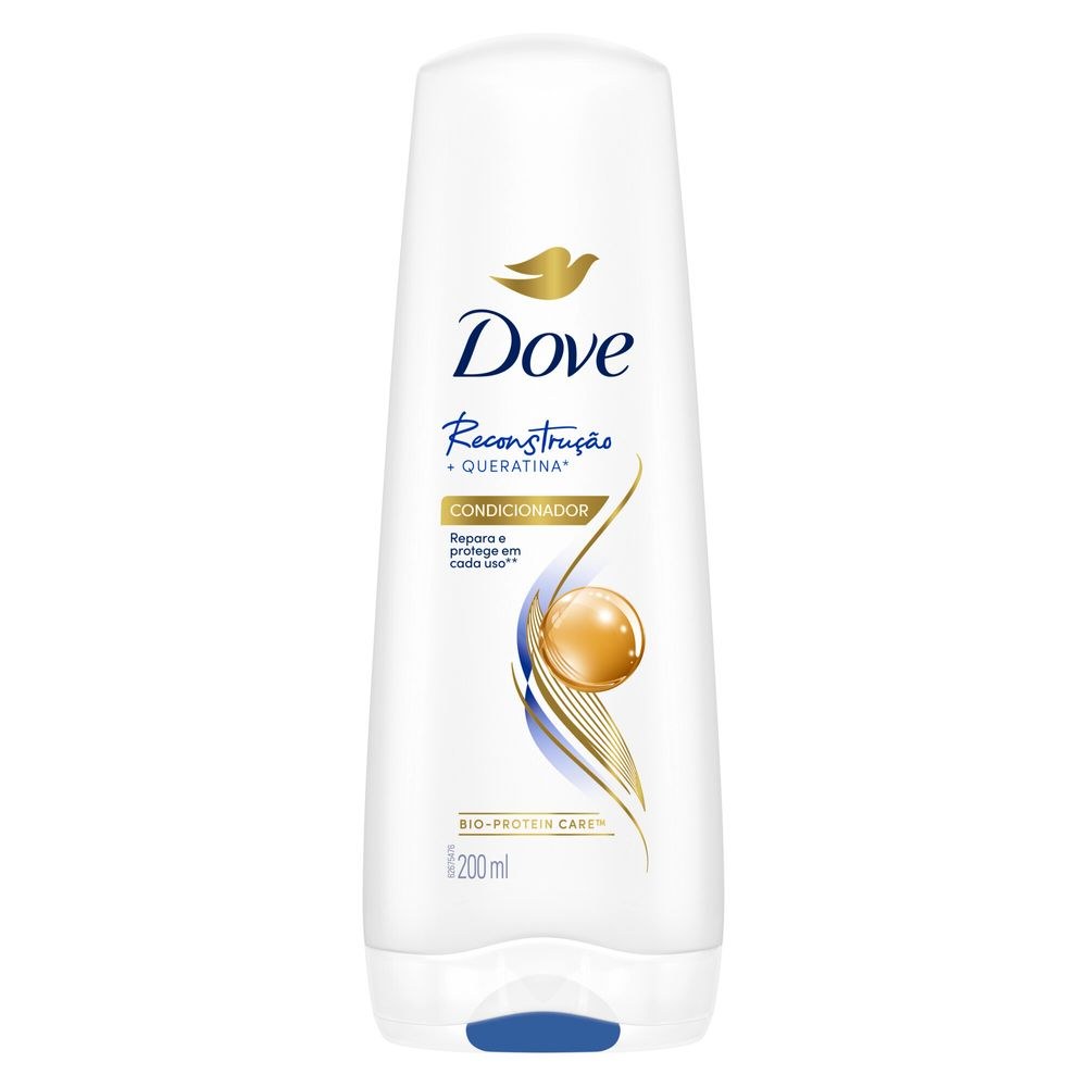Condicionador Dove Reconstrução + Queratina 200ml — imagem 2 | Farmácia Resyla
