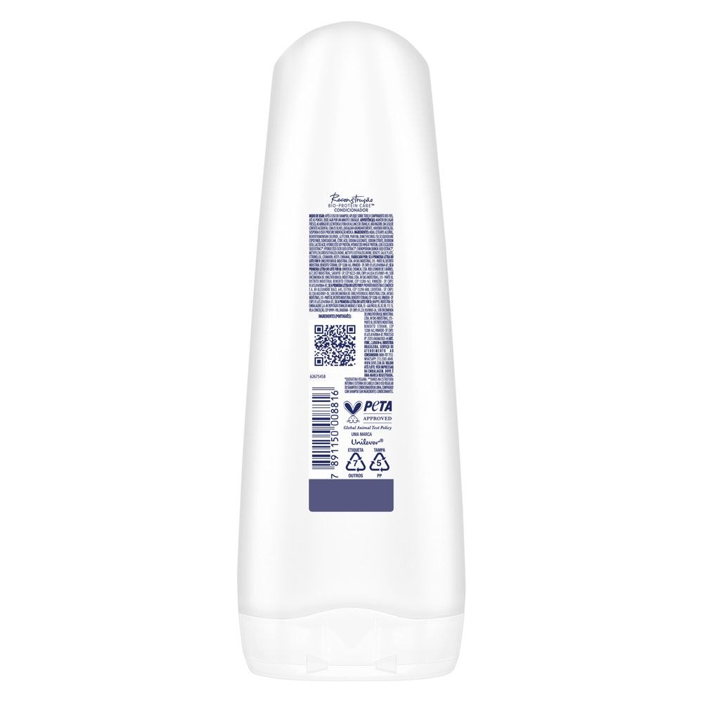 Condicionador Dove Reconstrução + Queratina 200ml — imagem 4 | Farmácia Resyla