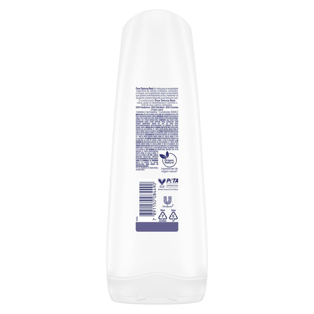 Condicionador Dove Texturas Reais Cacheados 400ml — imagem 3 | Farmácia Resyla
