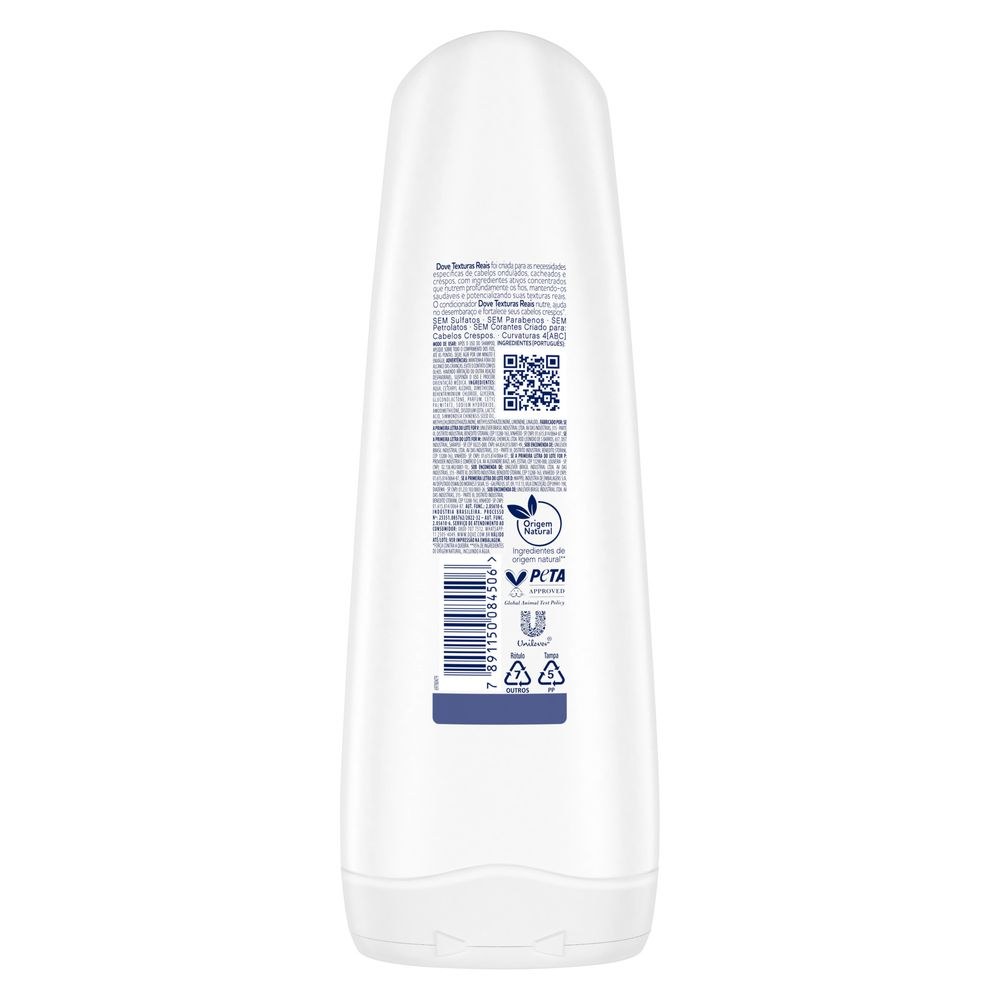 Condicionador Dove Texturas Reais Crespos 400ml — imagem 3 | Farmácia Resyla