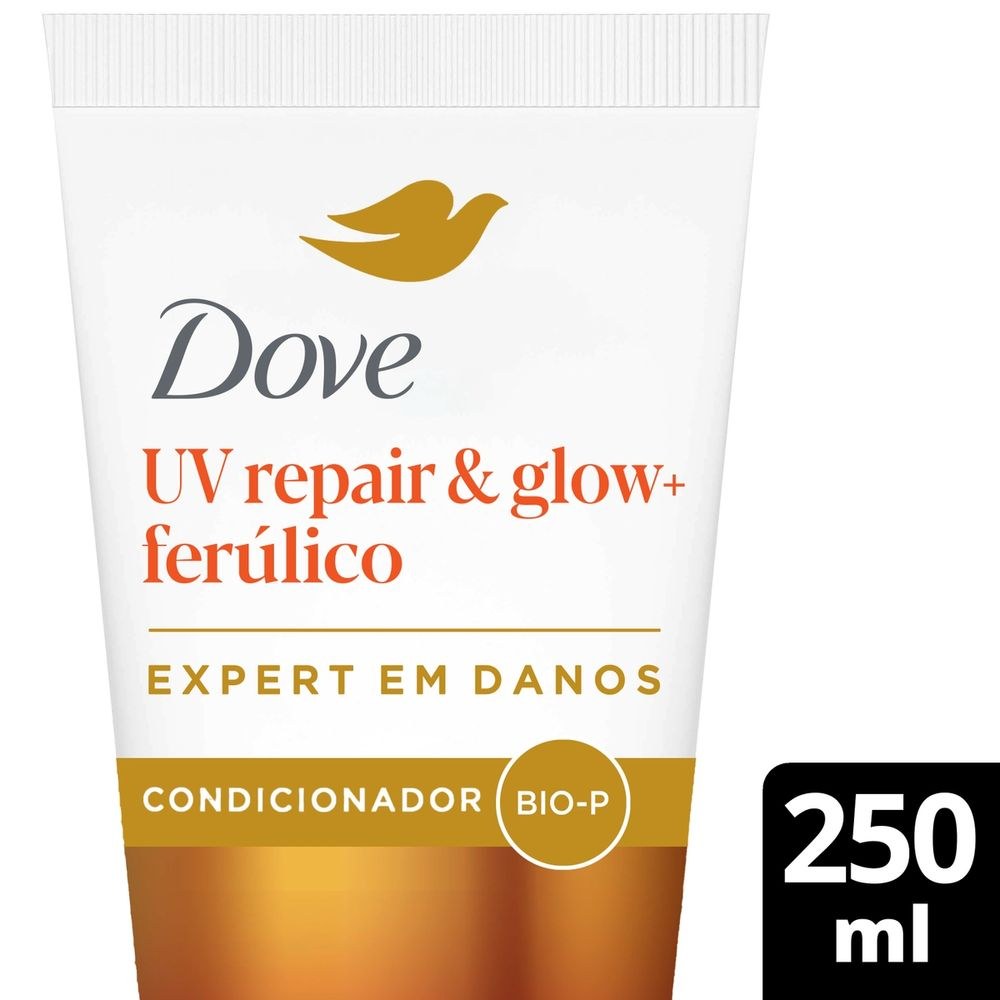 Condicionador Dove Uv Repair Glow + Ferúlico 250ml — Dove | Farmácia Resyla
