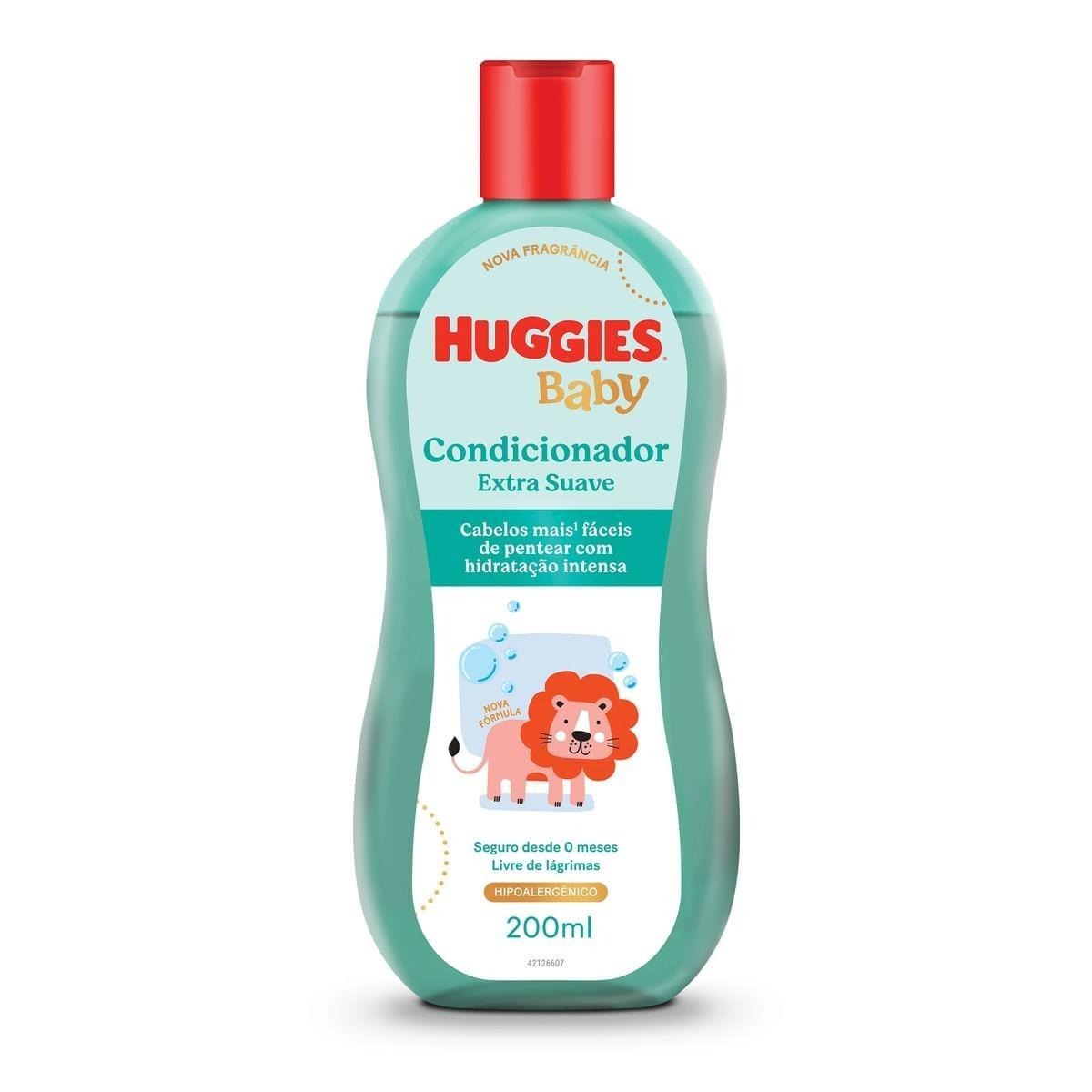 Condicionador Huggies Extra Suave para Bebê Hipoalergênico 200ml — Turma Da Mônica | Farmácia Resyla