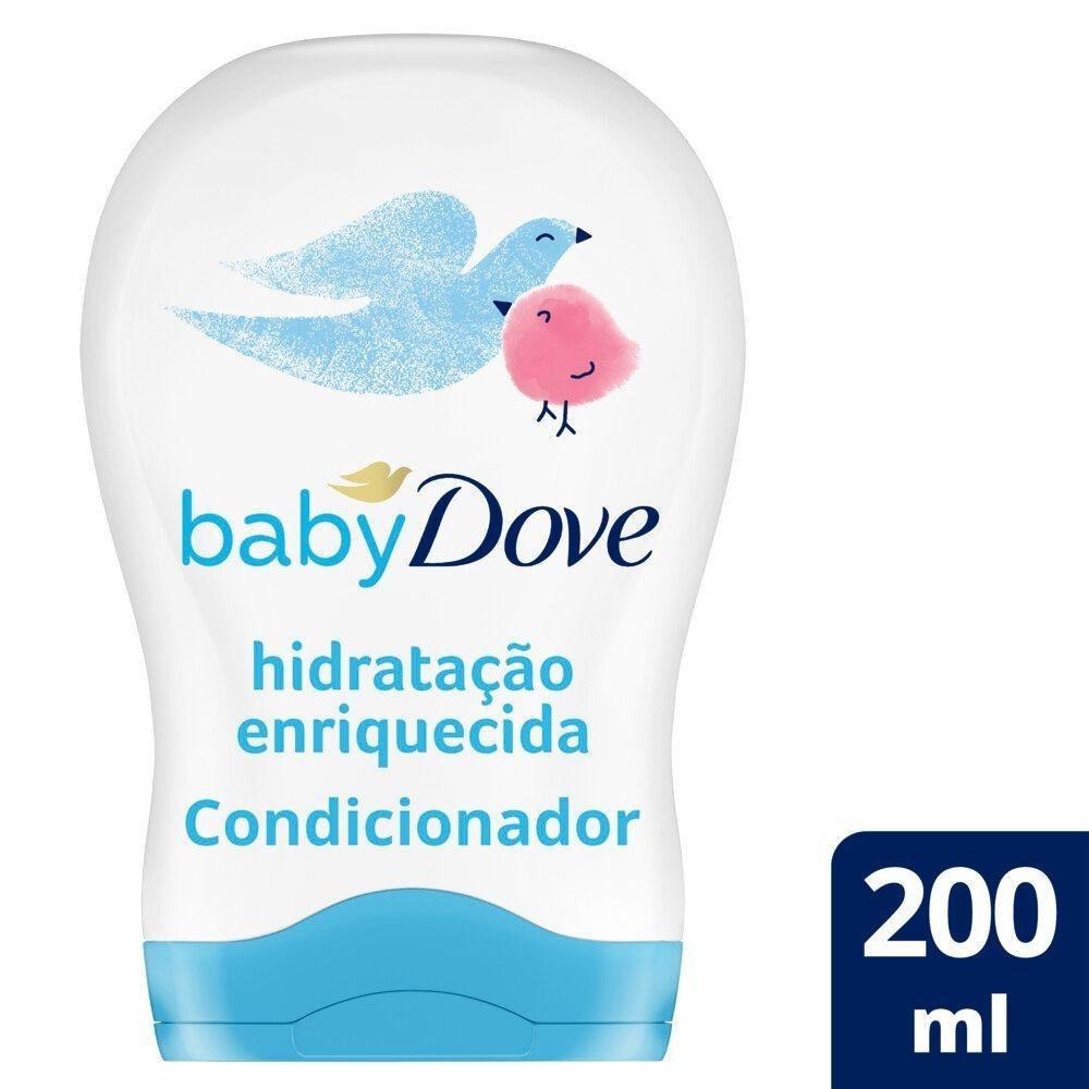 Condicionador Infantil Baby Dove Hidratação Enriquecida 200ml — Dove | Farmácia Resyla