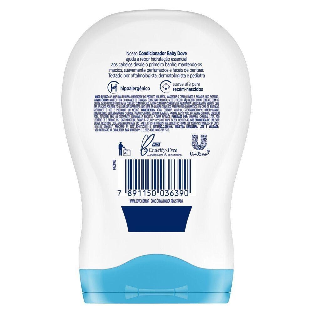 Condicionador Infantil Baby Dove Hidratação Enriquecida 200ml — imagem 3 | Farmácia Resyla