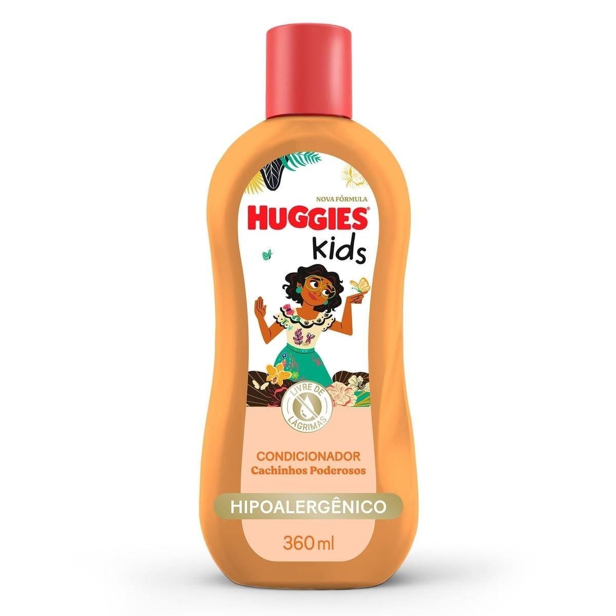 Condicionador Infantil Huggies Kids Cachinhos Poderosos 360ml — Huggies | Farmácia Resyla