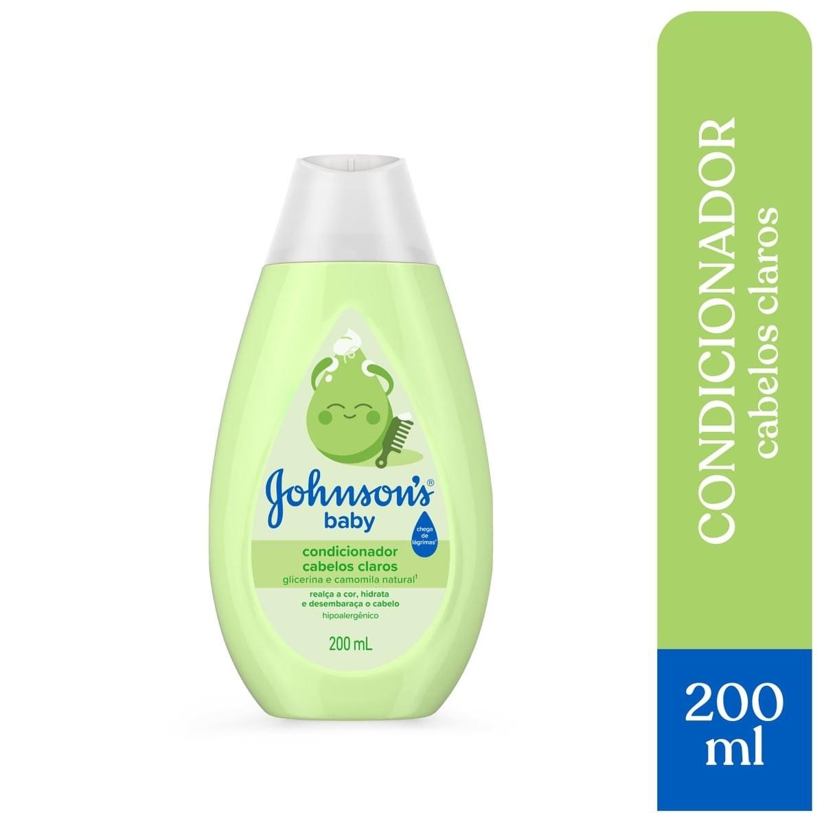 Condicionador Infantil Johnson's Baby Cabelos Claros Camomila 200ml — Johnsons Baby | Farmácia Resyla