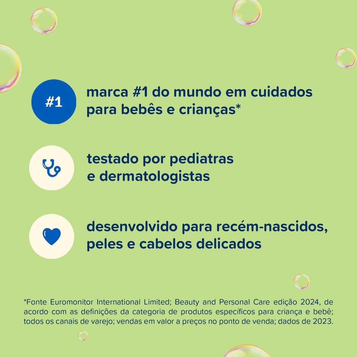Condicionador Infantil Johnson's Baby Cabelos Claros Camomila 200ml — imagem 3 | Farmácia Resyla