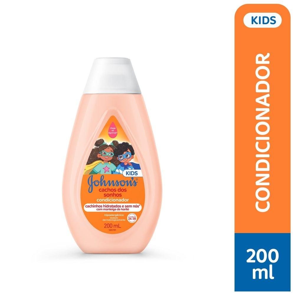 Condicionador Infantil Johnson's Baby Cachos dos Sonhos 200ml — Johnsons Baby | Farmácia Resyla