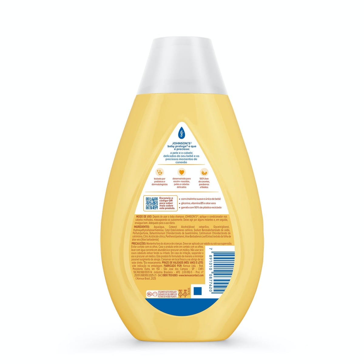 Condicionador Infantil Johnson's Baby Chega de Lágrimas 400ml — imagem 3 | Farmácia Resyla
