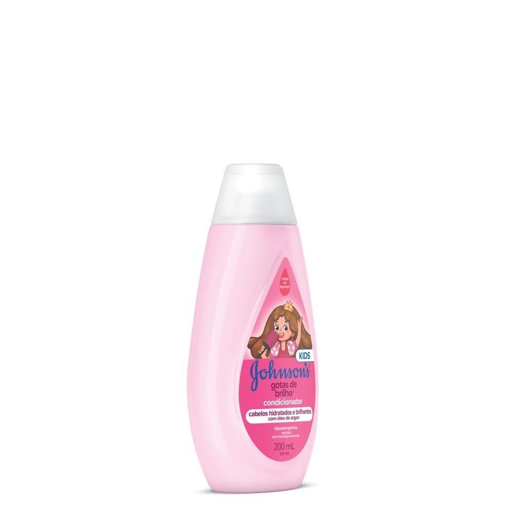 Condicionador Infantil Johnson's Baby Gotas de Brilho 200ml — imagem 3 | Farmácia Resyla