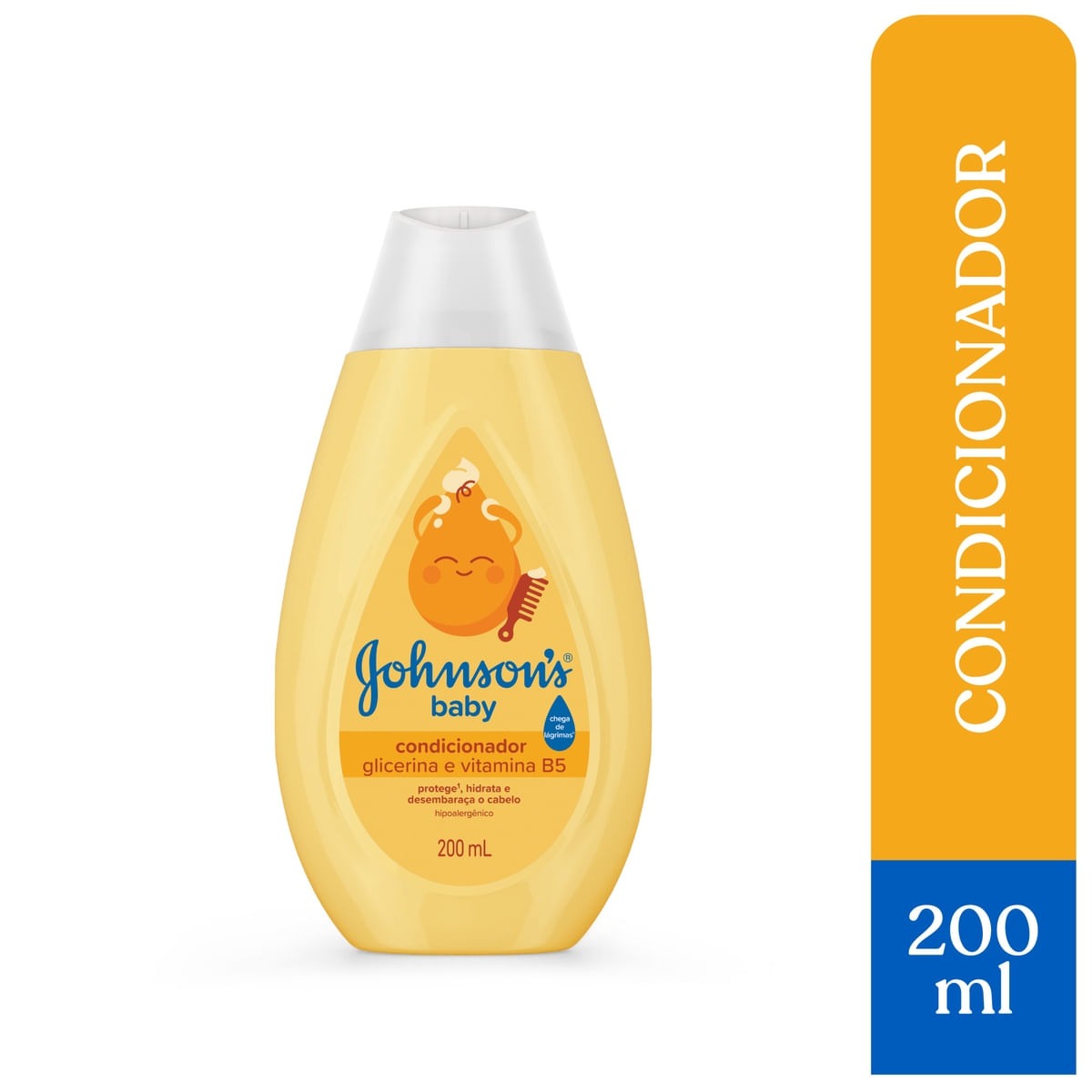 Condicionador Infantil Johnson's Baby Regular 200ml — Johnsons Baby | Farmácia Resyla