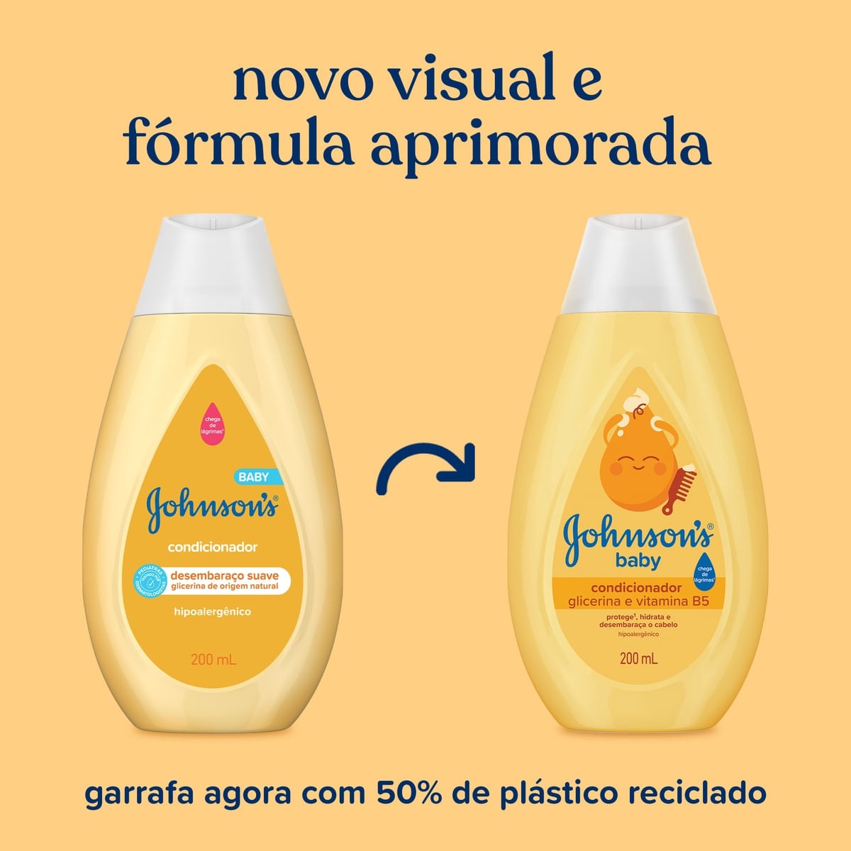 Condicionador Infantil Johnson's Baby Regular 200ml — imagem 4 | Farmácia Resyla