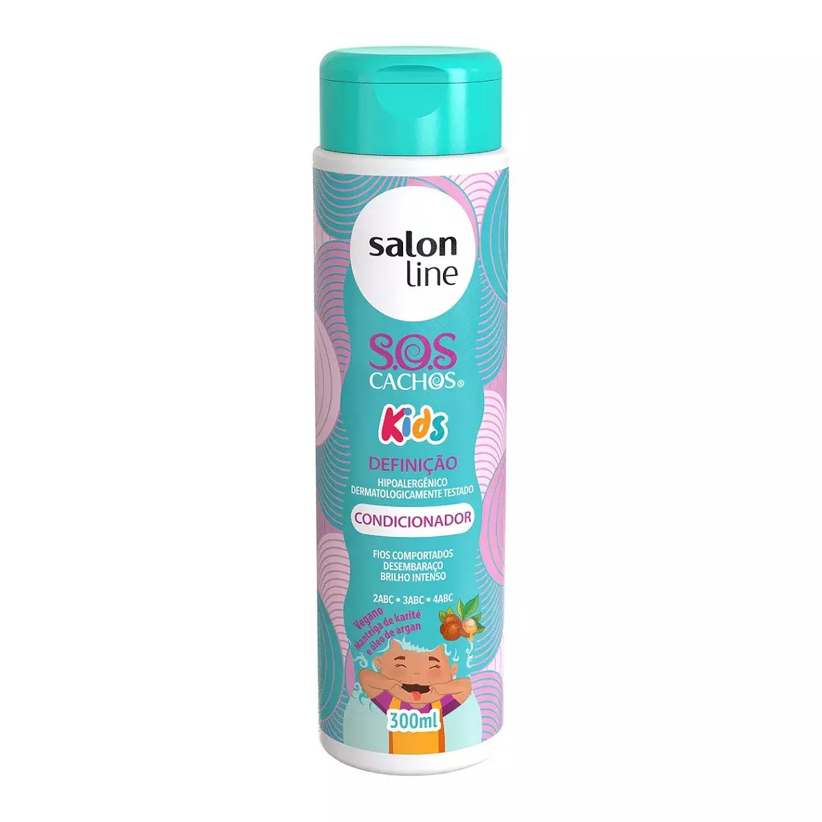Condicionador Kids Salon Line Sos Definição Manteiga de Karité Vegano 300ml — Salon Line | Farmácia Resyla